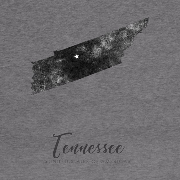 Tennessee state map by StudioGrafiikka